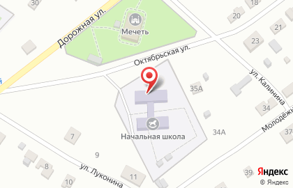 Килинчинская средняя общеобразовательная школа с дошкольным отделением на Молодёжной улице на карте