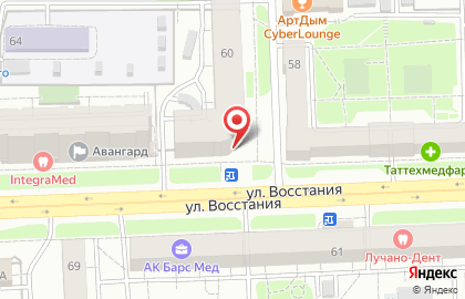 Магазин товаров смешанного типа ФайТро на улице Восстания на карте