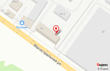 Торгово-монтажная компания Свежий ветер на Магистралиной улице на карте