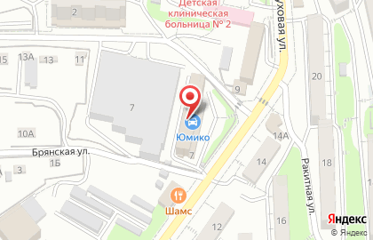 Сучан на карте