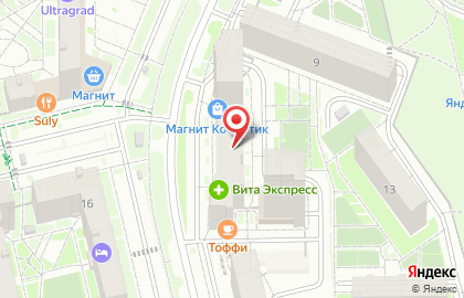 Клиника косметологии Богиня на Юго-Западной улице на карте