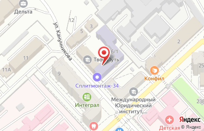 Юридическая компания Автоюрист в Ворошиловском районе на карте