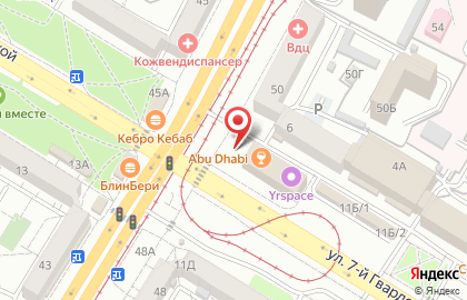 Цветочный оранж на карте