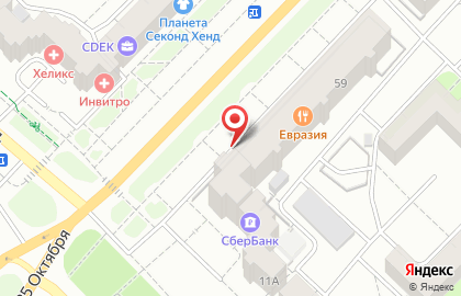 Магазин зоотоваров ЭкZOOтик в Санкт-Петербурге на карте
