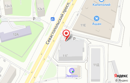 Компания Цезарь Сателлит на Севастопольском проспекте на карте