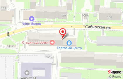 Группа компаний СтройТех на Сибирской улице на карте
