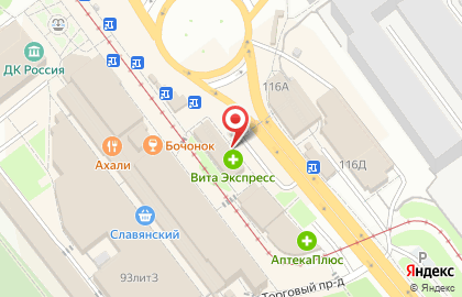 Магазин для рукоделия Пуговка в Ленинском районе на карте