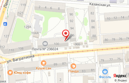 Симбад на карте