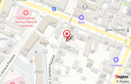 БИС на Степана Разина на карте