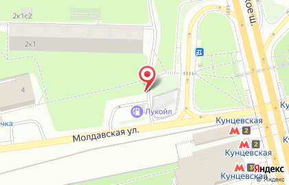 АЗС ЛУКОЙЛ на Молдавской улице на карте