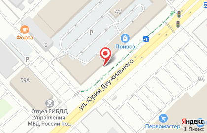 Магазин колес на карте