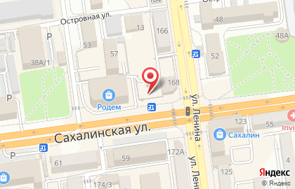 Банкомат Home credit bank в Южно-Сахалинске на карте