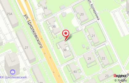 Торгово-производственная компания Торгово-производственная компания на улице Циолковского на карте