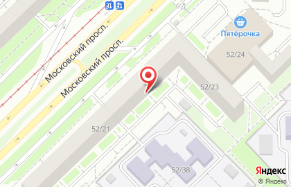 Центр независимой оценки на Московском проспекте на карте