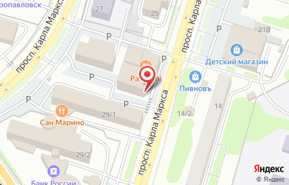 Служба экспресс-доставки EMS Russian Post в Петропавловске-Камчатском на карте