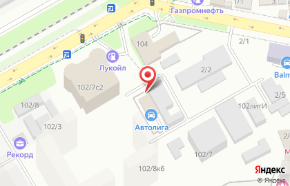 Юридическая фирма Цивилист на Новороссийской улице на карте