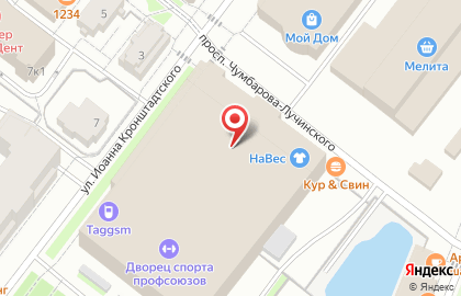 Банкомат БАНК СГБ в Архангельске на карте