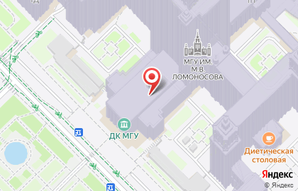 Парк МГУ на карте