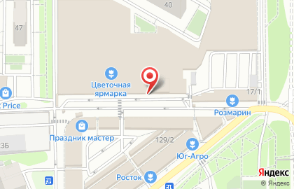 Оптовый магазин цветов Акация на карте
