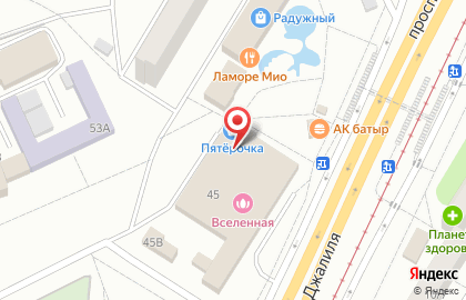 Компания Воздушные шары в Набережных Челнах на карте