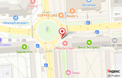 Киоск по продаже цветов на улице Генерала Лизюкова на карте