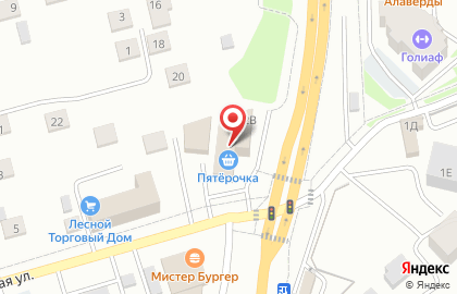 Салон штор и карнизов Декория на Широкой улице на карте