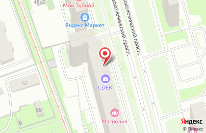 Салон Империя Солнца на Новоколомяжском проспекте на карте