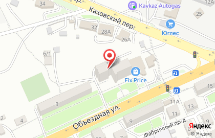 Клиника Надежда на Объездной улице на карте