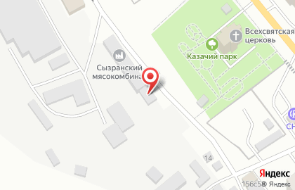 Автомойка самообслуживания МойСам в Сызрани на карте