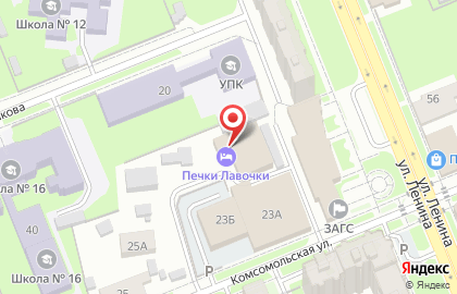 Хостел Печки-лавочки на карте