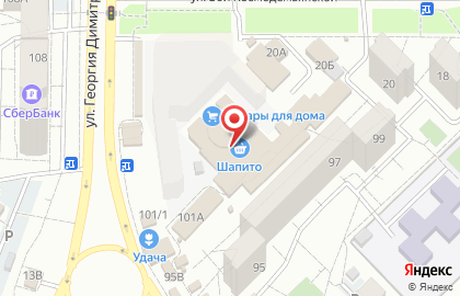 Магазин в Самаре на карте