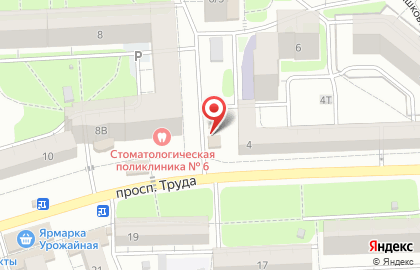 Магазин разливного пива Бочка в Коминтерновском районе на карте