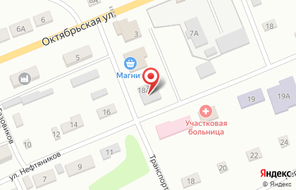 Сауна Банька на улице Нефтяников на карте