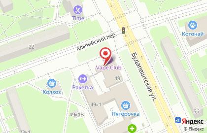 Аптека Аптека Бионика на Будапештской улице на карте