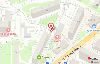 Магазин овощей и фруктов в Москве на карте