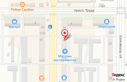 МеталлоПрофиль на Октябрьской улице на карте