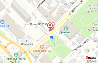 Магазин цветов в Барнауле на карте