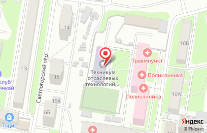 Автошкола на Ленинской на карте