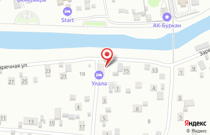 Хостел Улала на карте