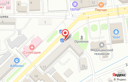 Парикмахерская Леся в Челябинске на карте