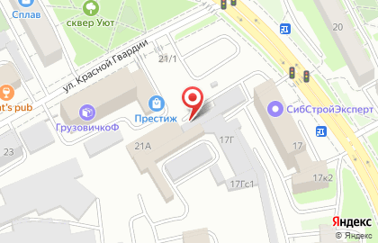 Автомастерская в Красноярске на карте
