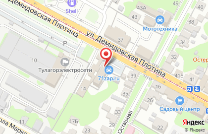 Компания Монтажсервис71 на карте