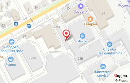 Магазин автотоваров KYB в Ленинском районе на карте