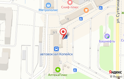 Салон сотовой связи МТС на улице Сутягина на карте