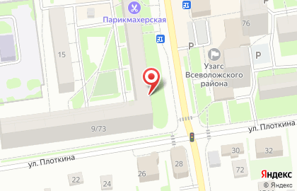 Магазин зоотоваров Мисс и Мистер Хвостикофф на карте