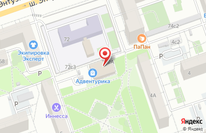 Патронажная служба Добрые руки на шоссе Энтузиастов на карте