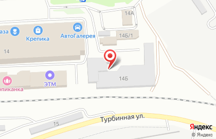 Торгово-производственная компания в Орджоникидзевском районе на карте