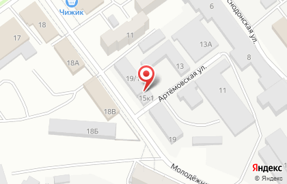 Строительная компания Вертекс в Металлургическом районе на карте