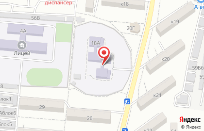 Детский сад №82 на улице Татищева на карте