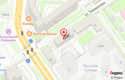 Группа компаний Русский Мастер в Заельцовском районе на карте